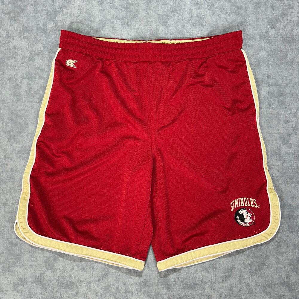 VTG Y2K Colosseum Florida State Seminoles baggy basketball shorts mens XL
